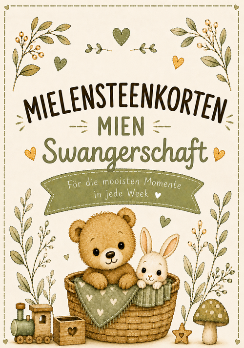 Mien Swangerschaft – Meilensteinkarten